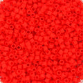 Miyuki Delica - Opaque Matte Vermillion Red 11/0, 5 Gram Miyuki