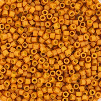 Miyuki Delica - Opaque Dyed Pumpkin 11/0, 5 gram Miyuki