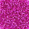 Miyuki Delica - Silverlined Dyed Fuchsia 11/0 - 5 Gram Miyuki