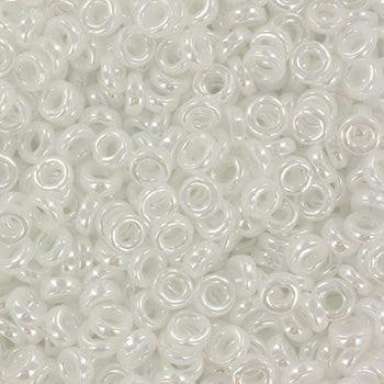 Miyuki Spacer - Ceylon White Pearl 3x1.3mm 5 gram Miyuki