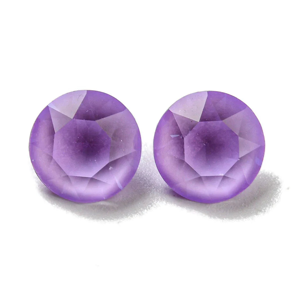 Kinesisk strass - Sorbet Purple Velvet 8mm 1 styck Hilmas Pyssel