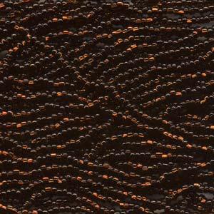 Tjeckiska seed beads - Dk Topaz S/L 11/0, 17 gram Preciosa
