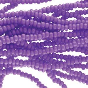 Tjeckiska seed beads - Op Dyed Violet 11/0, 17 gram Preciosa