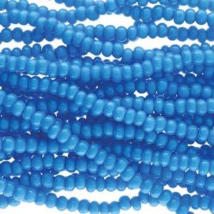 Tjeckiska Seed Beads - Op Blue Dyed Terra 11/0, 17gram Preciosa