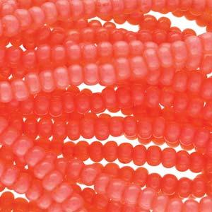 Tjeckiska seed beads - Salmon Opal Solgel 11/0, 17 gram Preciosa