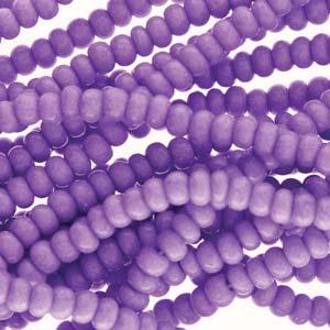 Tjeckiska seed beads - Plum Opaque Solgel 11/0, 17 gram Preciosa
