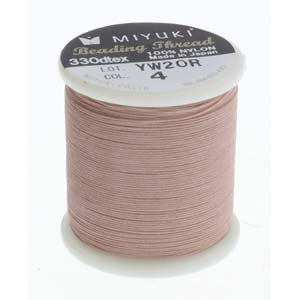 Miyuki Beading thread - Blush, 1 Rulle Miyuki