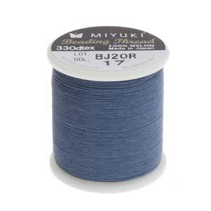 Miyuki Beading thread - Dark blue, 1 Rulle Miyuki
