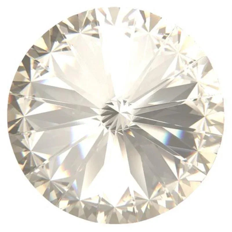 Preciosa Rivoli Maxima - Crystal Argent Flare 14mm, 1 styck Preciosa
