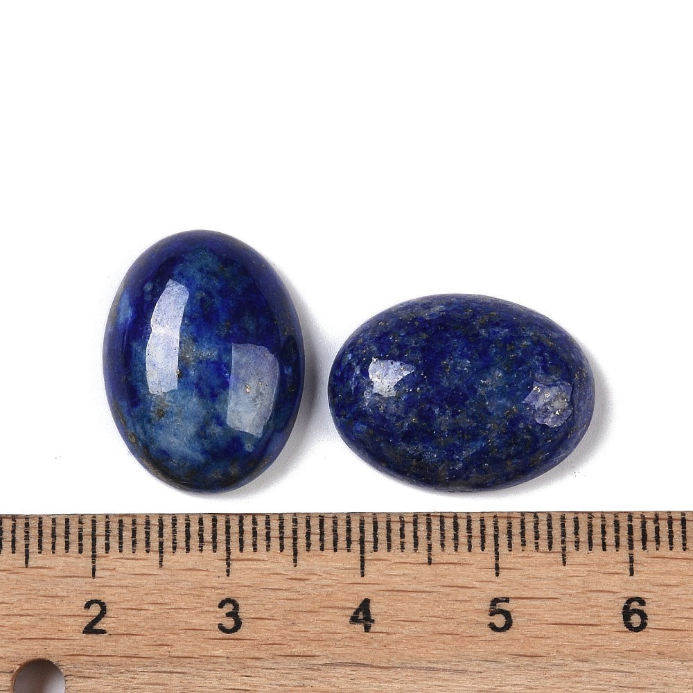 Cabochon Lapis Lazuli - Oval 18x13mm 1 styck Hilmas Pyssel