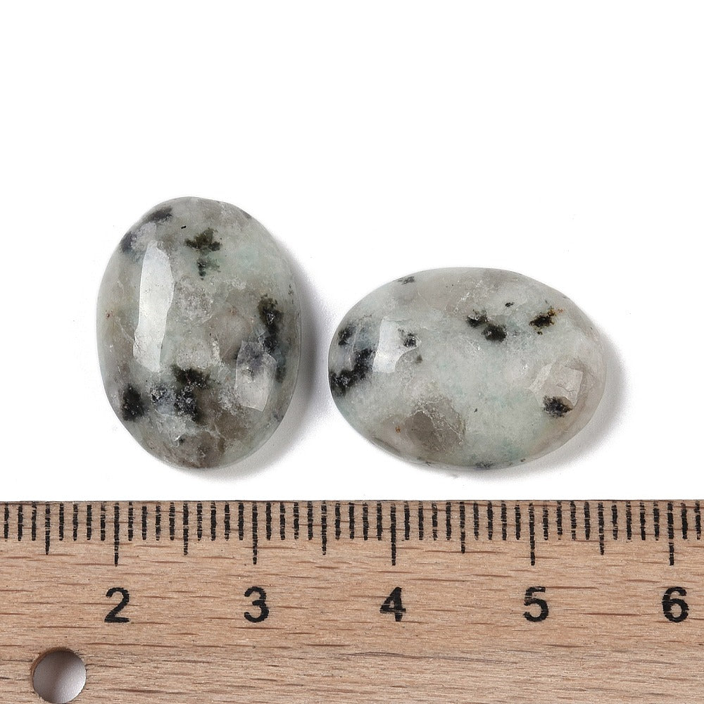 Cabochon Sesame Jasper - Oval 18x13mm 1 Styck Hilmas Pyssel