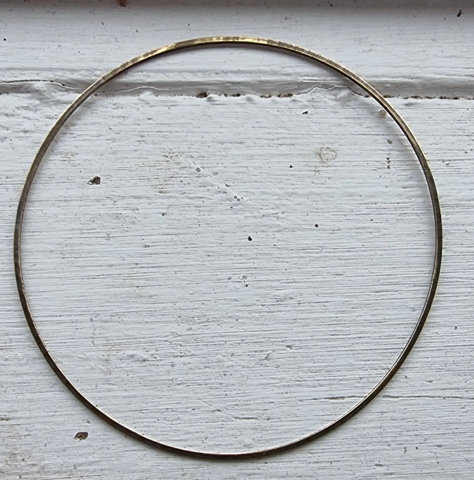 Bronsfärgad Cirkel - 80 mm 1 styck Grekisk Metall