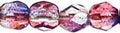 Tjeckiska Firepolish - Pink/Blue AB 3mm, 50-pack Hilmas Pyssel
