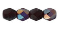 Tjeckiska Firepolish - Twilight Garnet 6mm, 25-pack Hilmas Pyssel