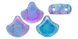 Ginko Duo - Summer rainbow Light blue 7,5mm, 10 gram Matubo