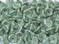 Flower Cup Beads - Chalk White Teal Luster 7x5 mm 20-pack Hilmas Pyssel
