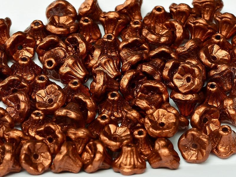 Flower Cup Beads - Copper 7x5 mm, 20-pack Hilmas Pyssel