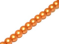 Tjeckiska Druk (Runda) - Metallic Gold 3mm, 1 sträng Hilmas Pyssel