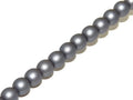 Tjeckiska Druk (Runda) - Metallic Steel 3mm, 1 sträng Hilmas Pyssel