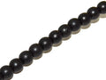 Tjeckiska Druk (Runda) - Metallic Black 3mm, 1 sträng Hilmas Pyssel
