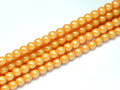 Tjeckiska Pearl Shell - Squash 2mm, 1 sträng Hilmas Pyssel