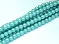Tjeckiska Pearl Shell - Catalina Blue 2mm, 1 sträng Hilmas Pyssel
