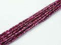 Tjeckiska Firepolish - Crystal Rose Metallic Ice 2mm 50-pack Hilmas Pyssel