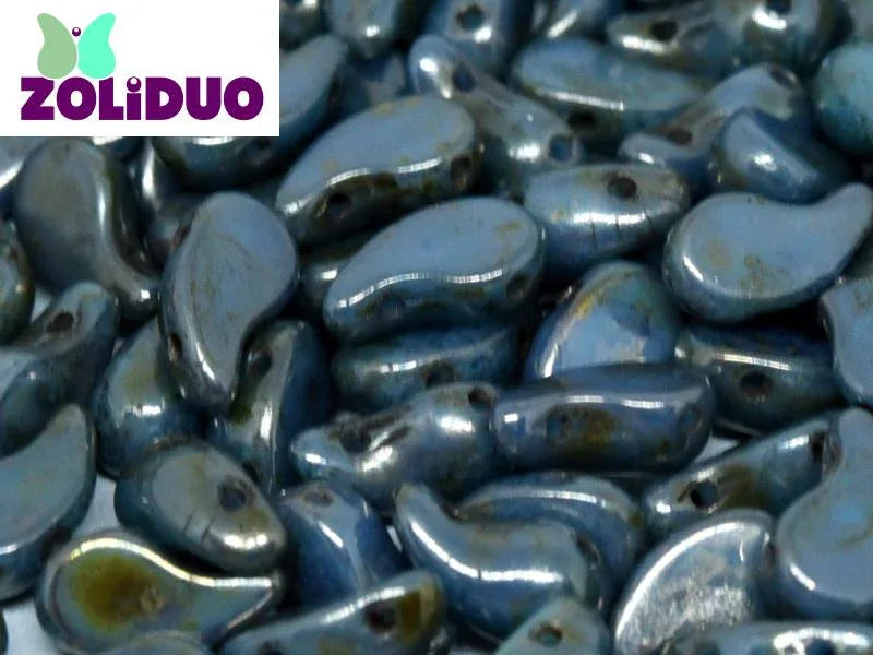 Zoliduo Höger - Turquoise Bronze 5x8mm, 20-pack Hilmas Pyssel