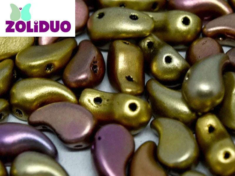 Zoliduo Vänster - Metallic Mix 5x8mm, 20-pack Hilmas Pyssel