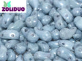 Zoliduo Vänster - Alabaster Baby Blue Luster 5x8mm, 20-pack Hilmas Pyssel