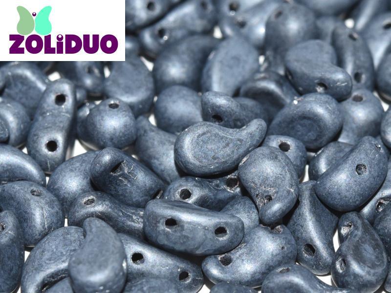 Zoliduo Vänster - Pastel Lt Grey 5x8mm, 20-pack Hilmas Pyssel