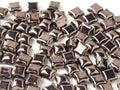 Wibeduo® - Jet Copper 8x8mm, 15-pack Hilmas Pyssel