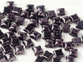 Wibeduo® - Jet Lila Vega Luster 8x8mm, 15-pack Hilmas Pyssel