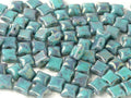 Wibeduo® - Jade Teracota Red 8x8mm, 15-pack Hilmas Pyssel
