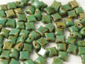 Wibeduo® - Jade Travertin 8x8mm, 15-pack Hilmas Pyssel