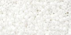 TOHO Treasure - Opaque Lustered White 11/0, 5 gram TOHO