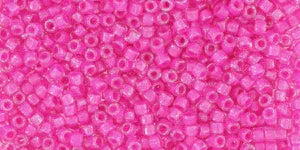 Matubo 10/0 Cylinder - Luster Pink Lined 5 gram Matubo