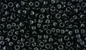 Matubo Seed Bead 8/0 - Jet 5 gram Matubo