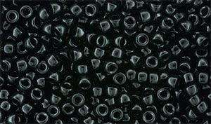 Matubo Seed Bead 8/0 - Jet 5 gram Matubo