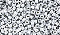 Matubo Seed Bead 8/0 - Matt Metallic Silver 5 gram Matubo