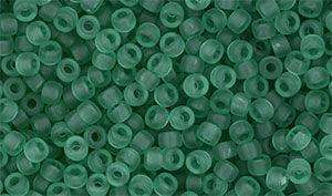 Matubo Seed Bead 8/0 - Matt Emerald 5 gram Matubo
