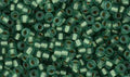 Matubo Seed bead 8/0 - Matt Emerald Bronze Ice lined 5 gram Matubo