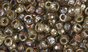 Matubo Seed Bead 7/0 - Crystal Silver Picasso - 5g Matubo