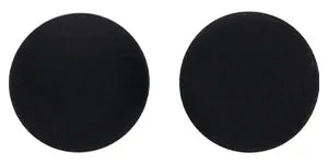 Cabochon Rund - Matte Jet 20mm 1 styck Hilmas Pyssel