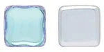Cabochon Kvadrat - Crystal Vitrail Light 14mm Hilmas Pyssel