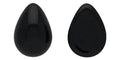 Cabochon Pear - Jet 18x13mm Hilmas Pyssel
