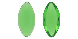 Cabochon Navette - Light Green 20x10mm Hilmas Pyssel