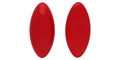 Cabochon Navette - Dk Opaque Red 15x7mm Hilmas Pyssel