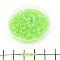Tjeckiska MC Bicone - Peridot AB Matt 3 mm 40-pack Preciosa