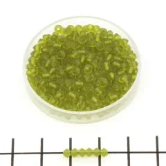 Tjeckiska MC Bicone - Olivine Matt 3 mm (40-pack) Preciosa